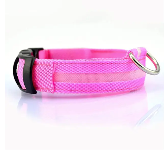 Coleira LED Para Pets