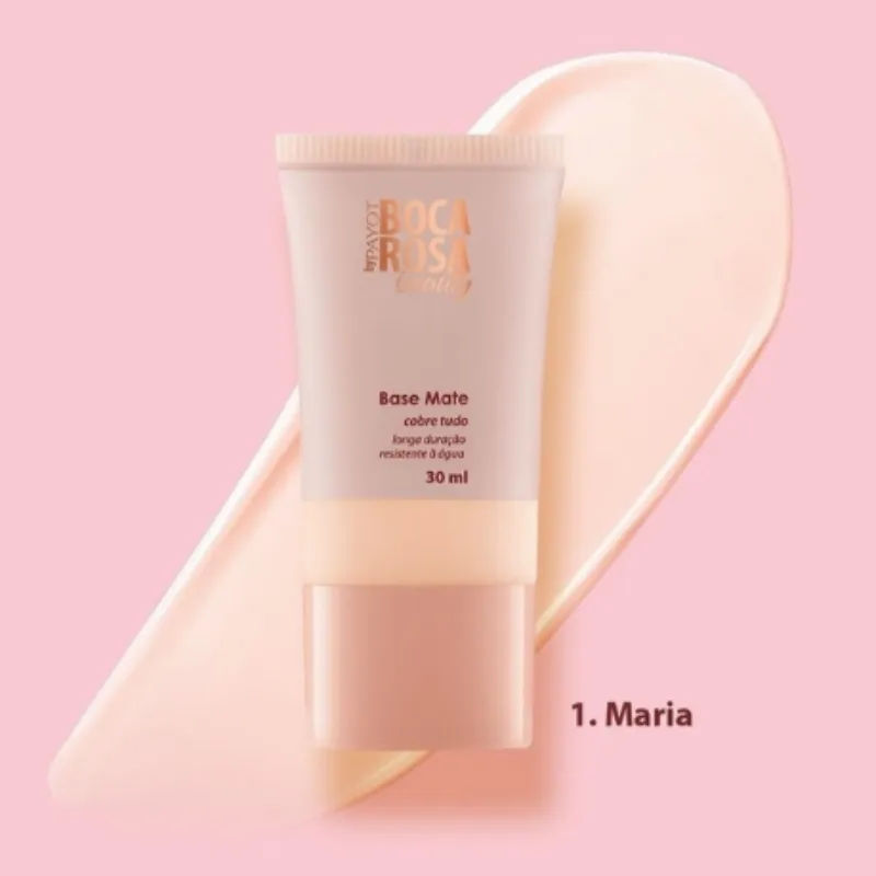 Boca Rosa - Base Líquida Para Todas As Peles