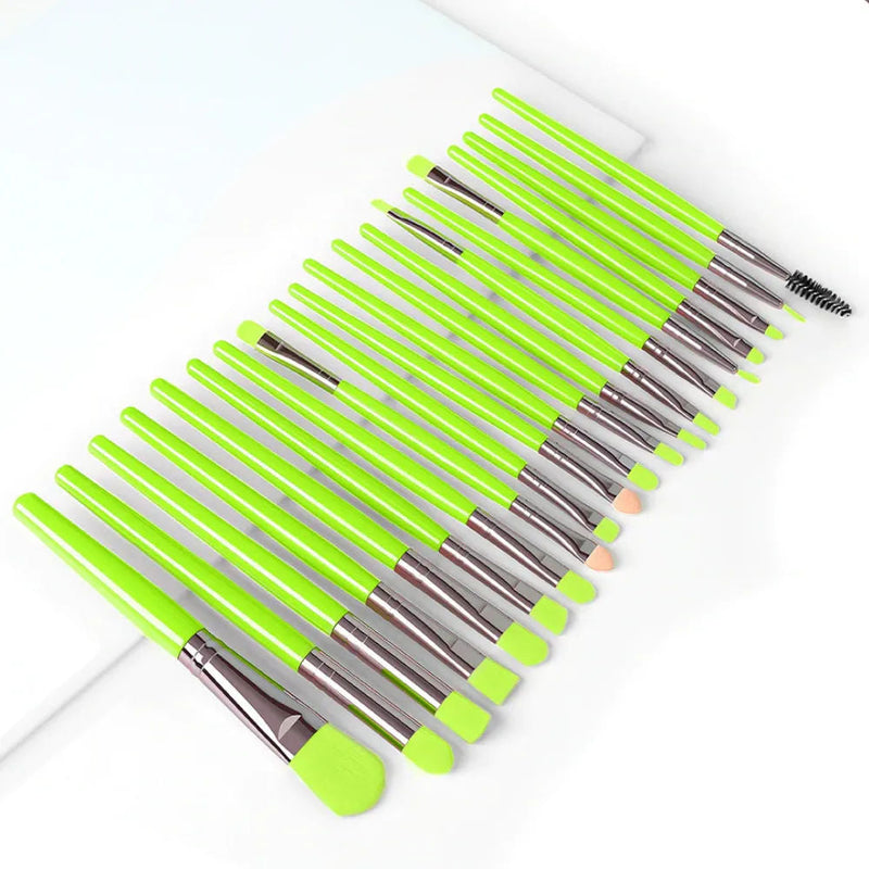 Kit 20 Pinceis Profissional Para Maquiagem